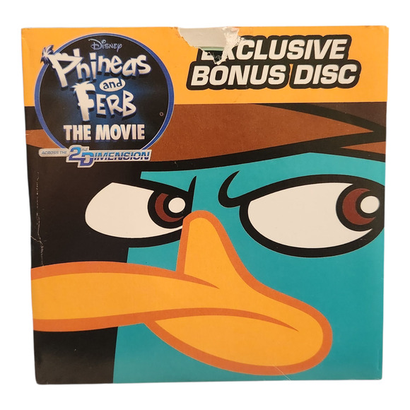 Phineas and Ferb The Movie Across the 2nd Dimension w/ Bonus Disc - Picture 5 of 5